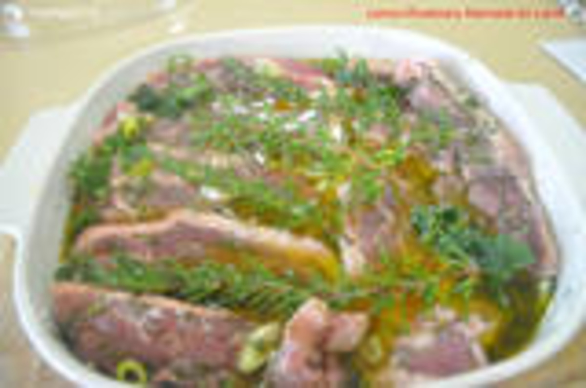 Lemon Rosemary Marinade for Lamb