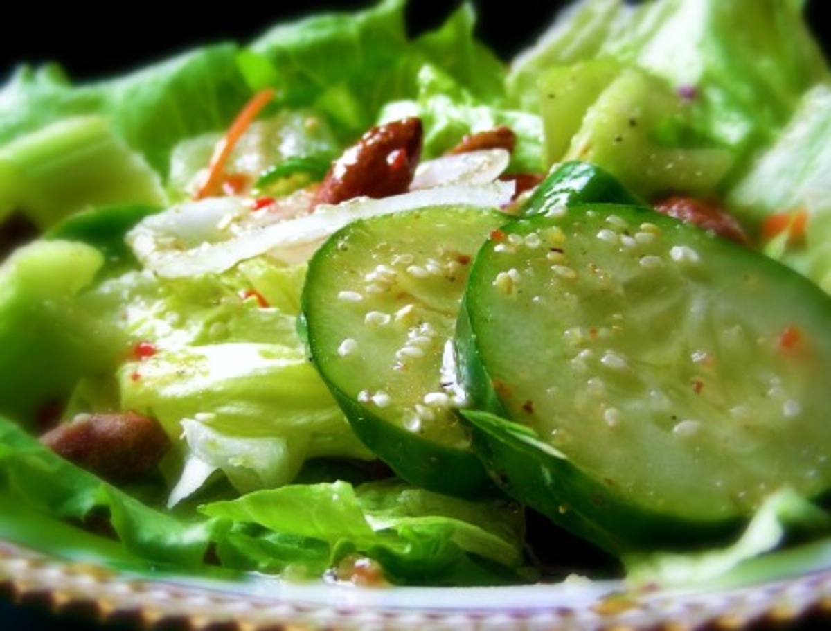 Crisp Side Salad Recipe Food Com