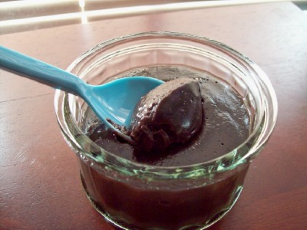 Super Fast and Easy Microwave Chocolate Pudding_image