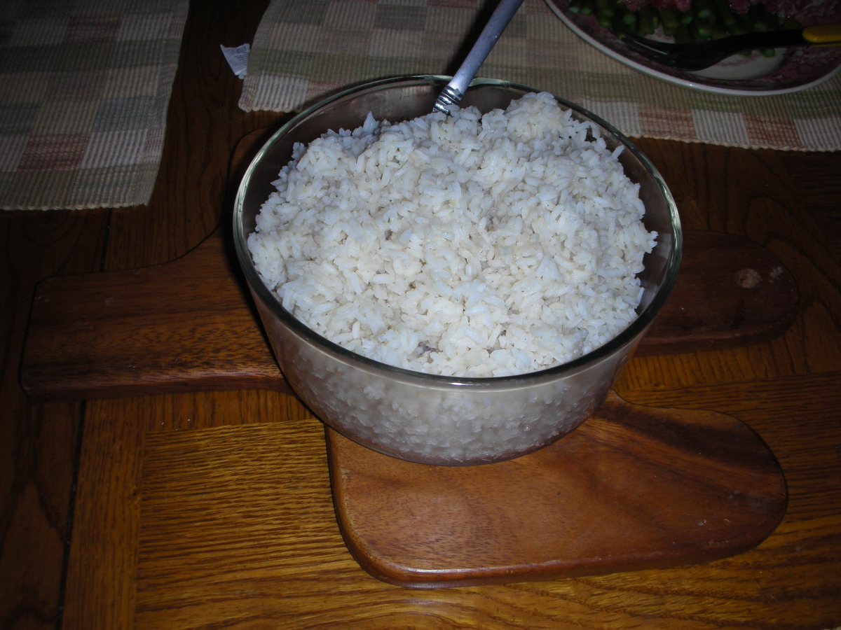 White Rice Cups