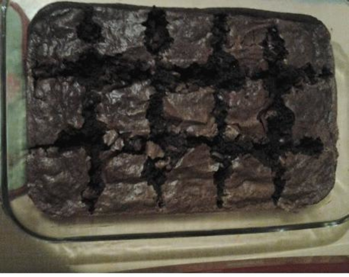 Hubby's Chewy Brownies_image
