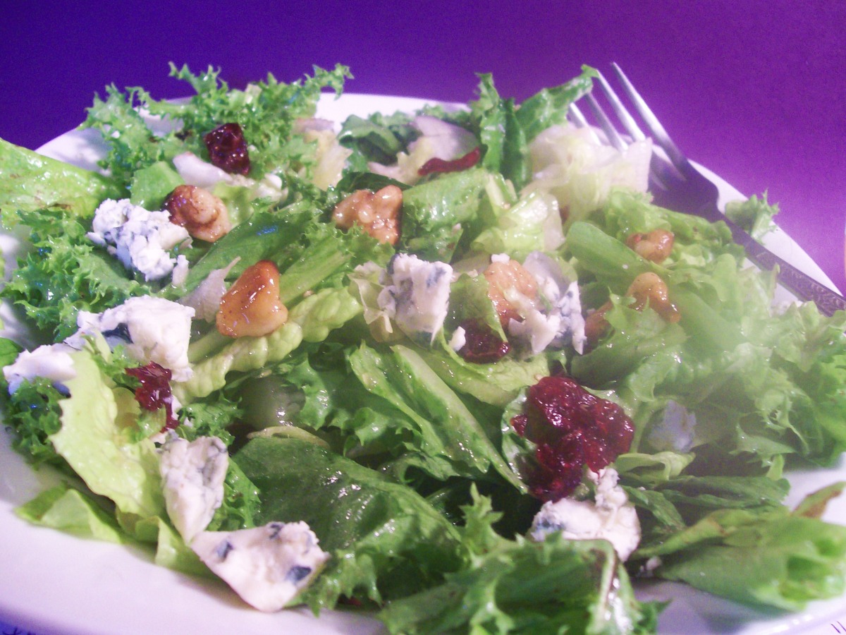 Kellymac S Cranberry Walnut Salad Recipe Food Com