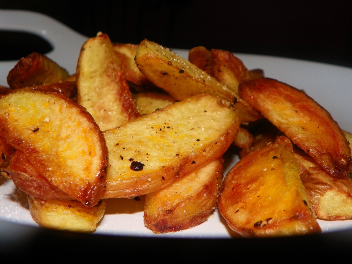 Oven Baked Chips / Potato Wedges image