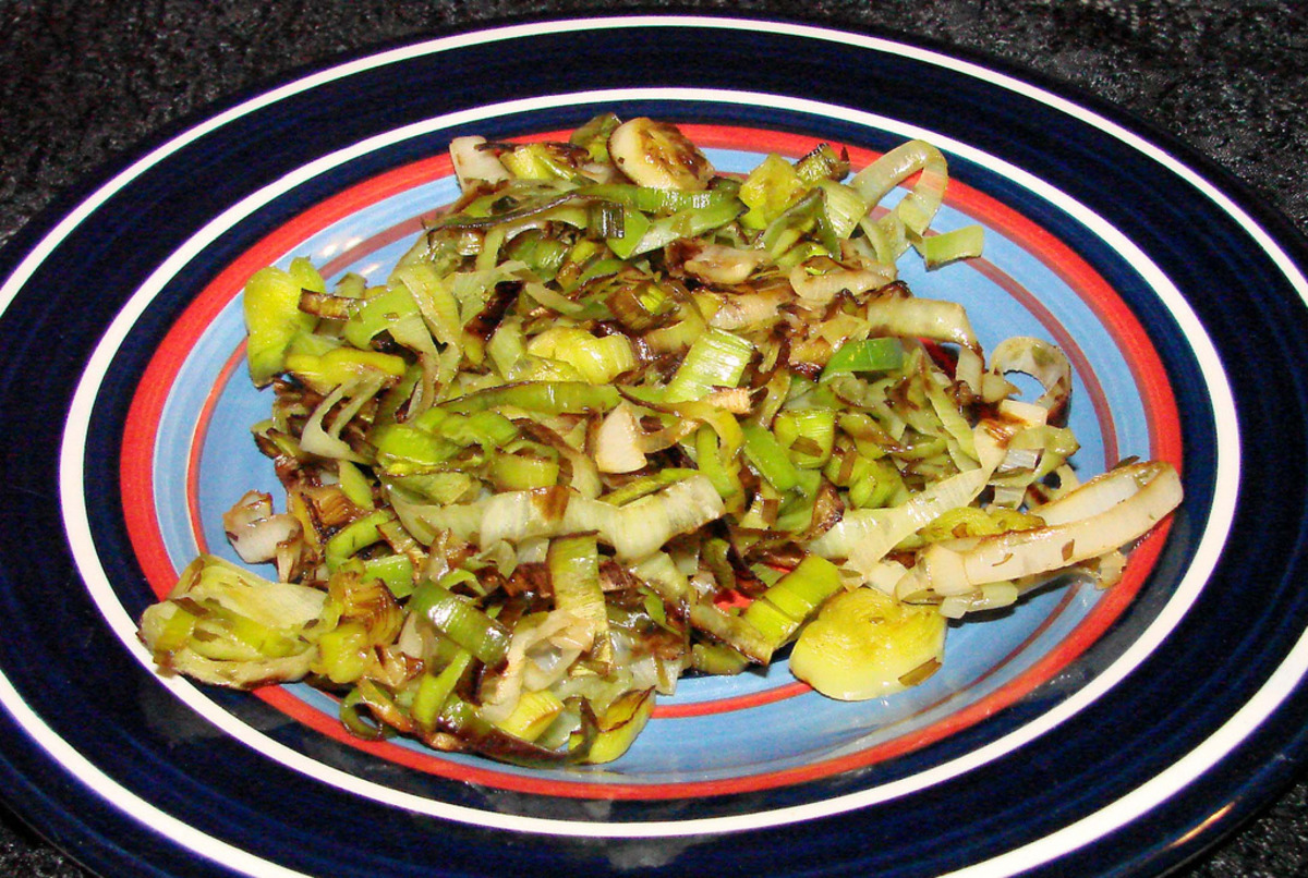 Sauteed Leeks image