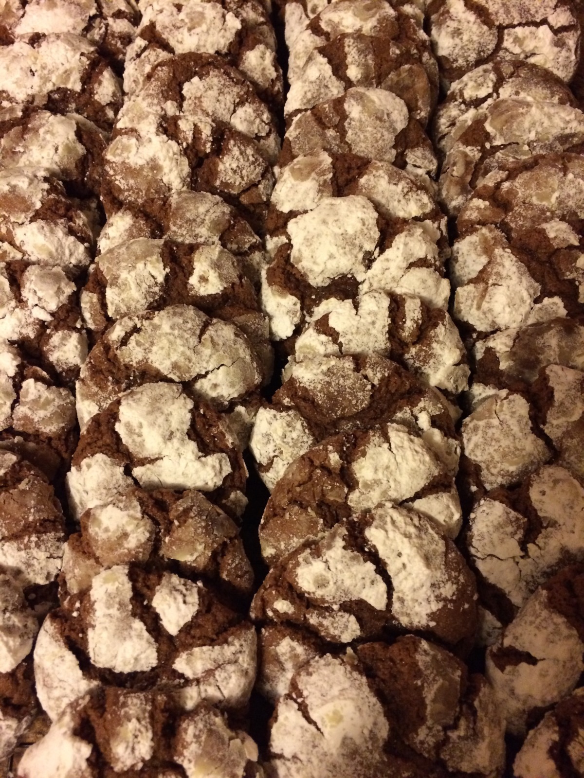 Chocolate Mint Snow Top Cookies-image
