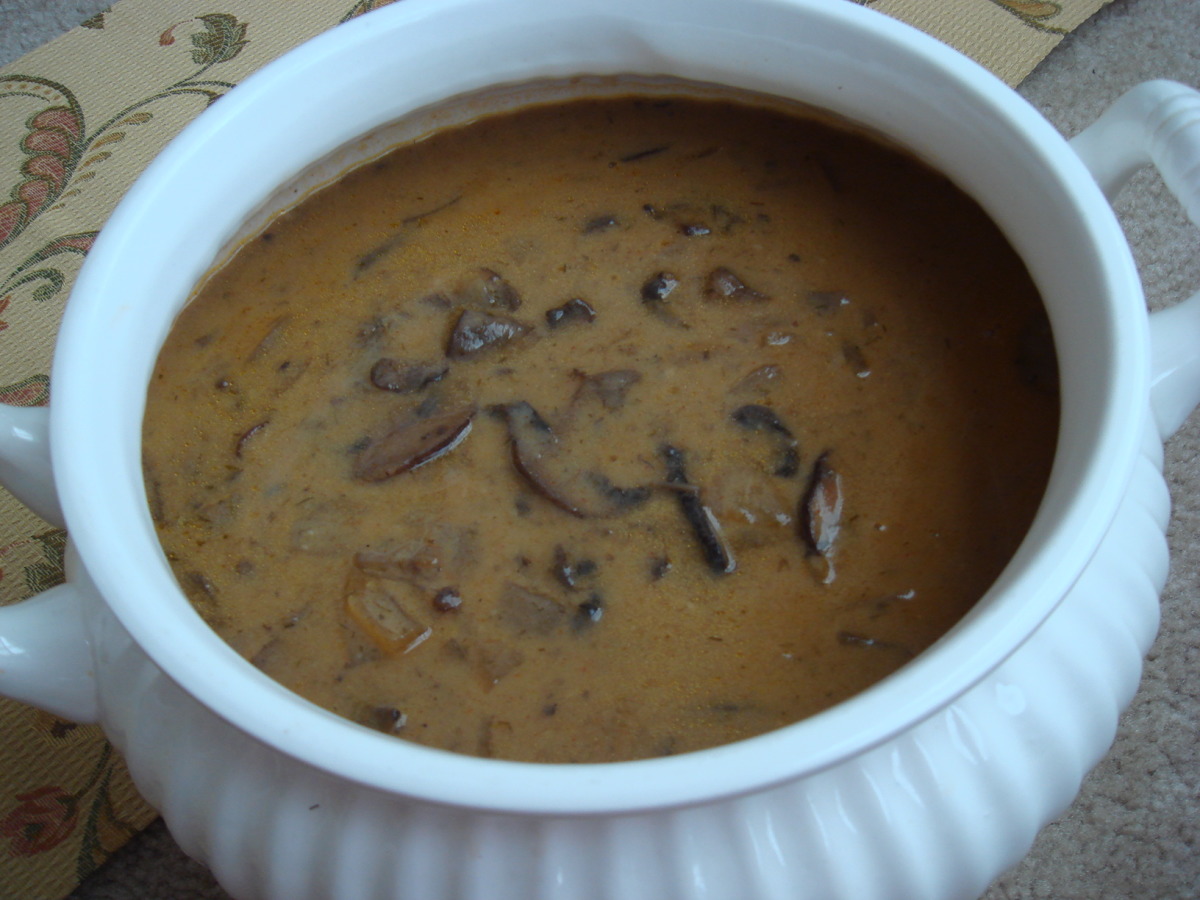Golden mushroom shop soup recipe