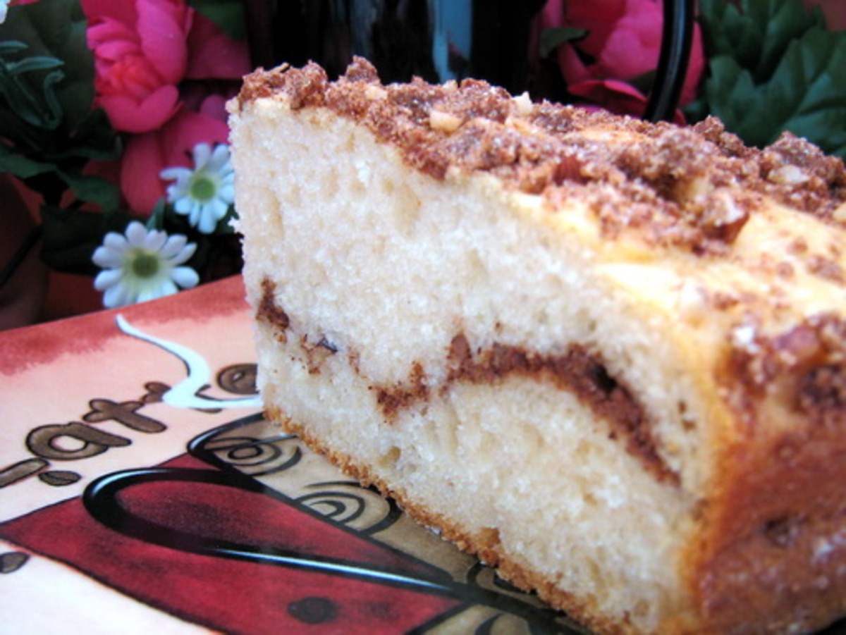 Cinnamon Hazelnut Layered Coffee Cake image