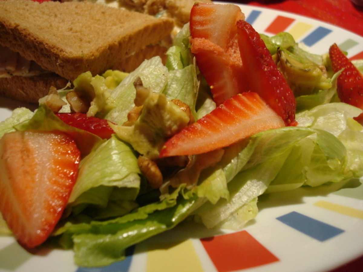 Strawberry Avocado Salad image