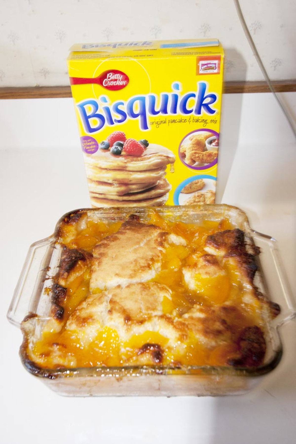 Bisquick Peach Cobbler image