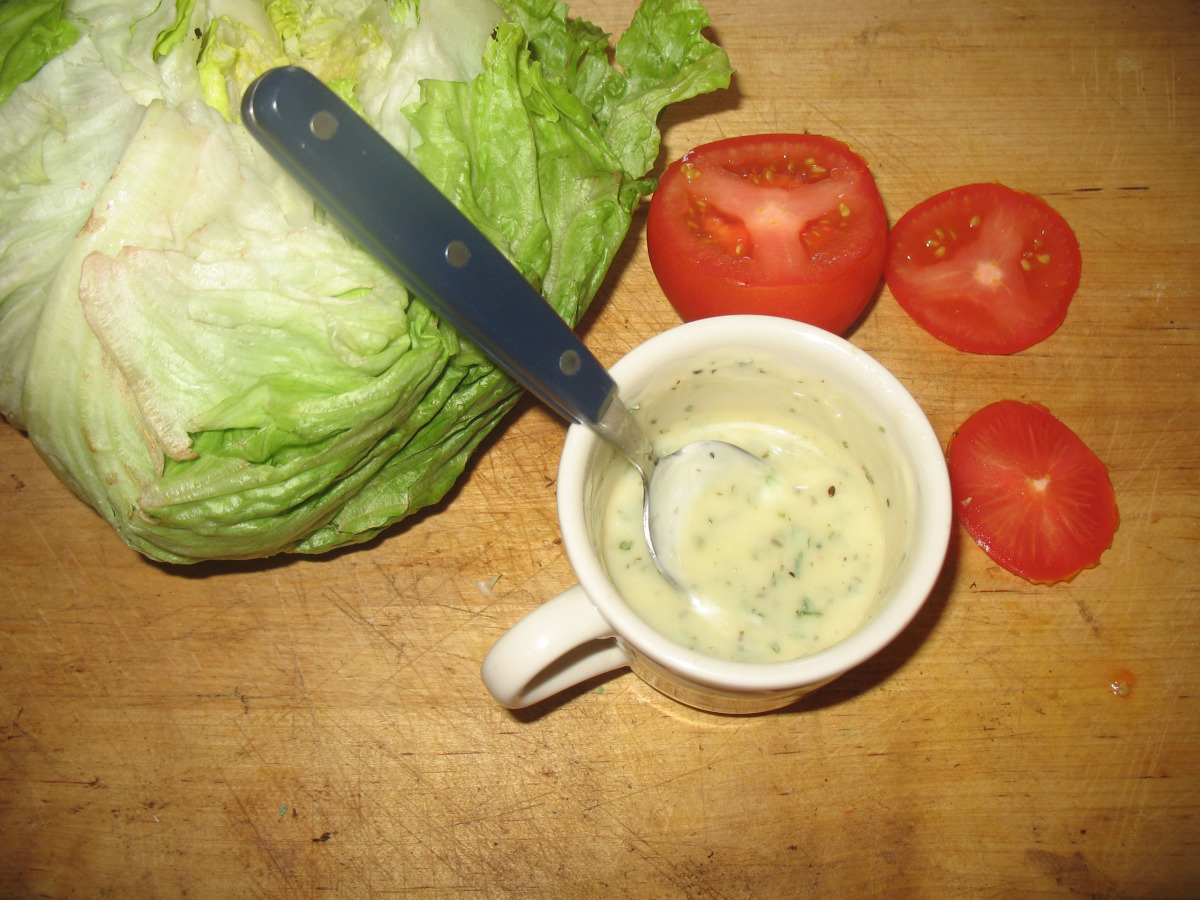 Green Goddess Dressing (Vegetarian) Recipe