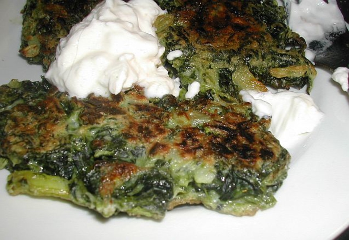 Spinach Fritters (Rachael Ray)_image