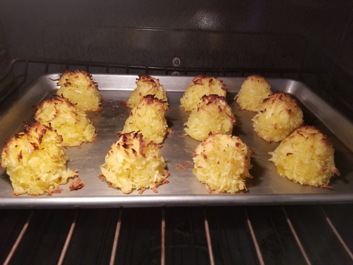 Coconut Haystack Cookies
