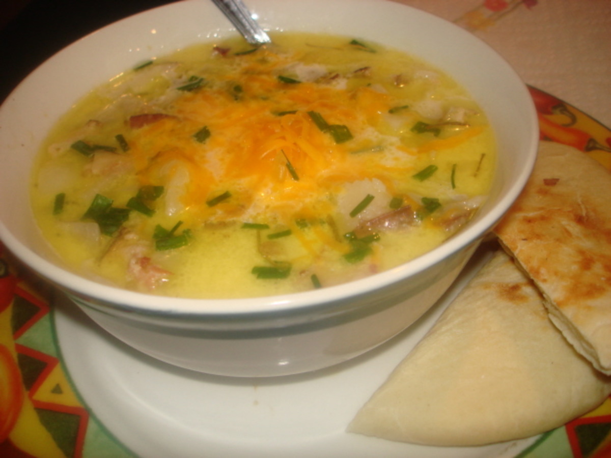 Bacon and Potato Soup image
