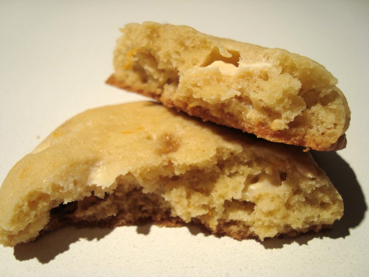 Orange White Chocolate Chip Cookies image