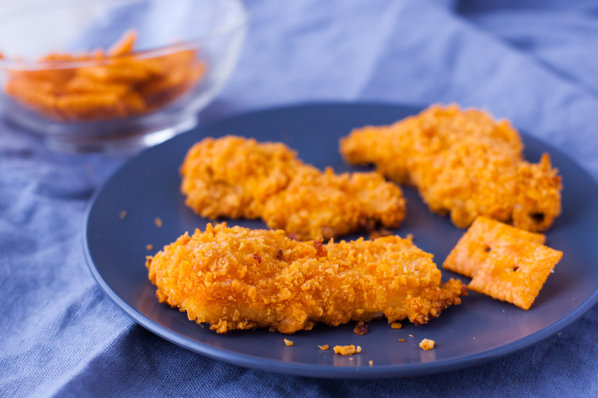 Cheesy Cracker Chicken
