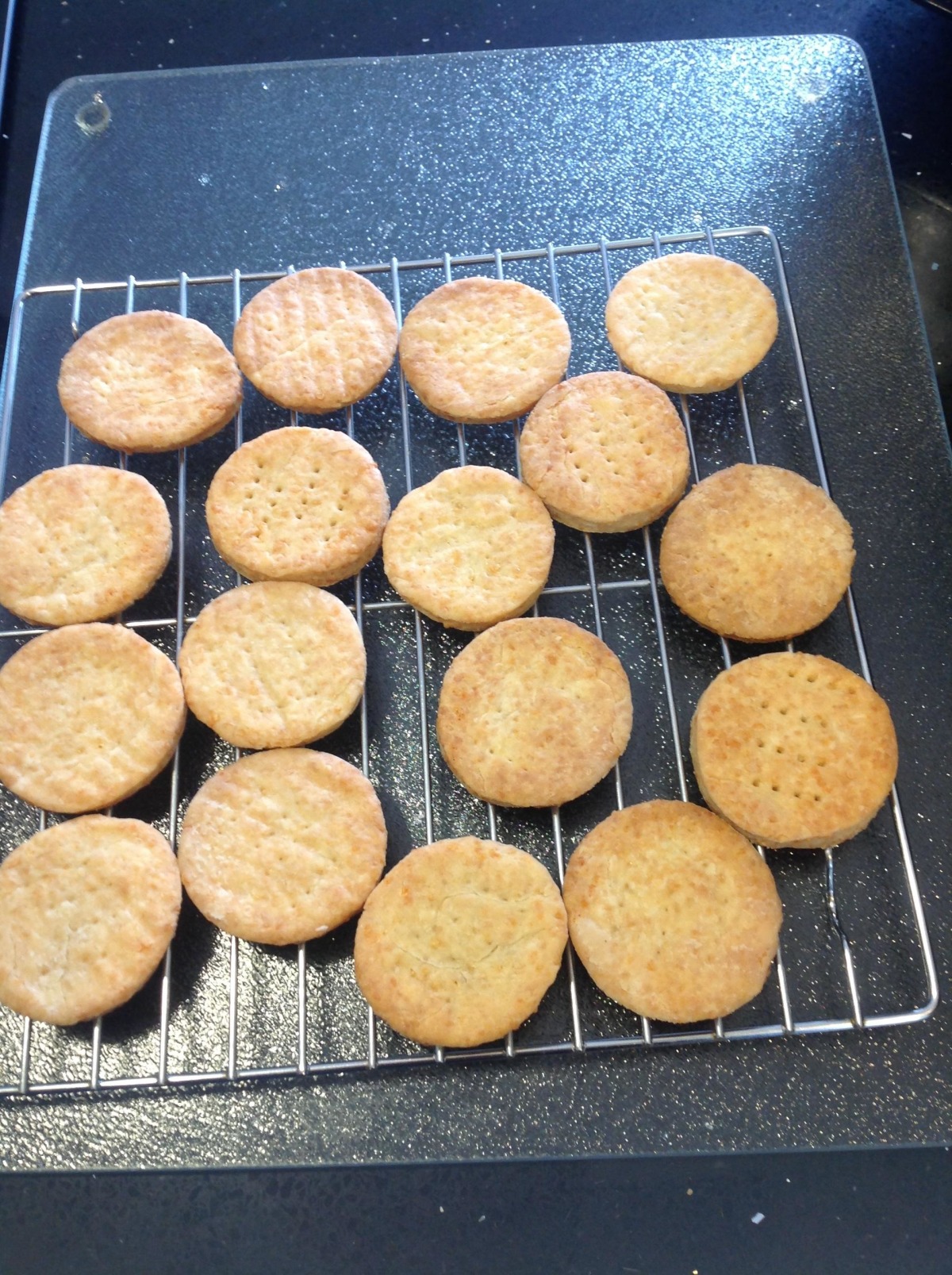 Cheesy Parmesan Crackers (so easy!) image