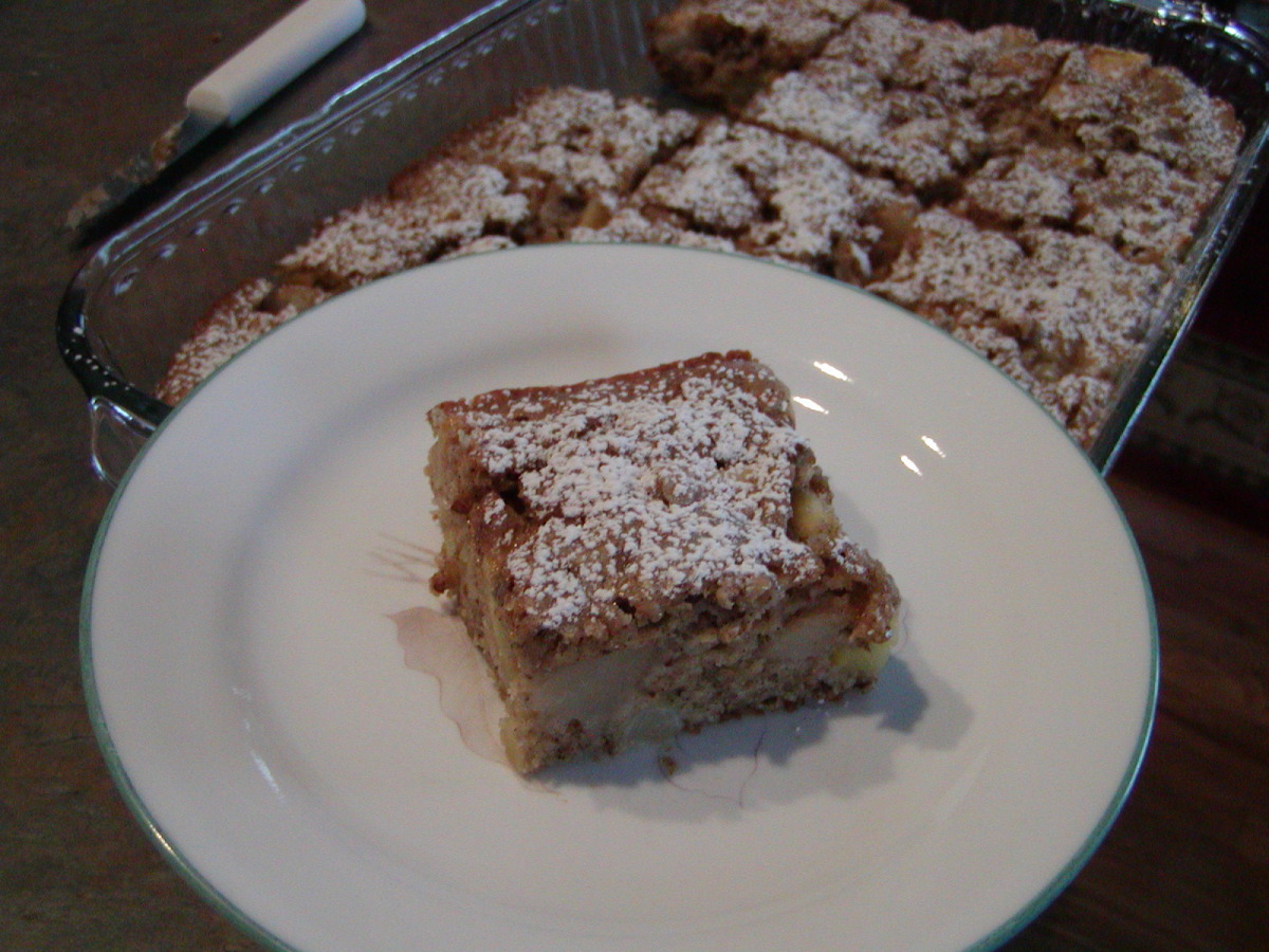 Italian Pear Almond Cake - Seasons and Suppers