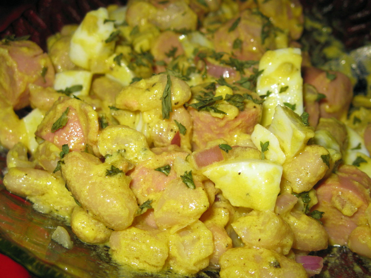 Vienna Sausage And Bean Salad Recipe Food Com