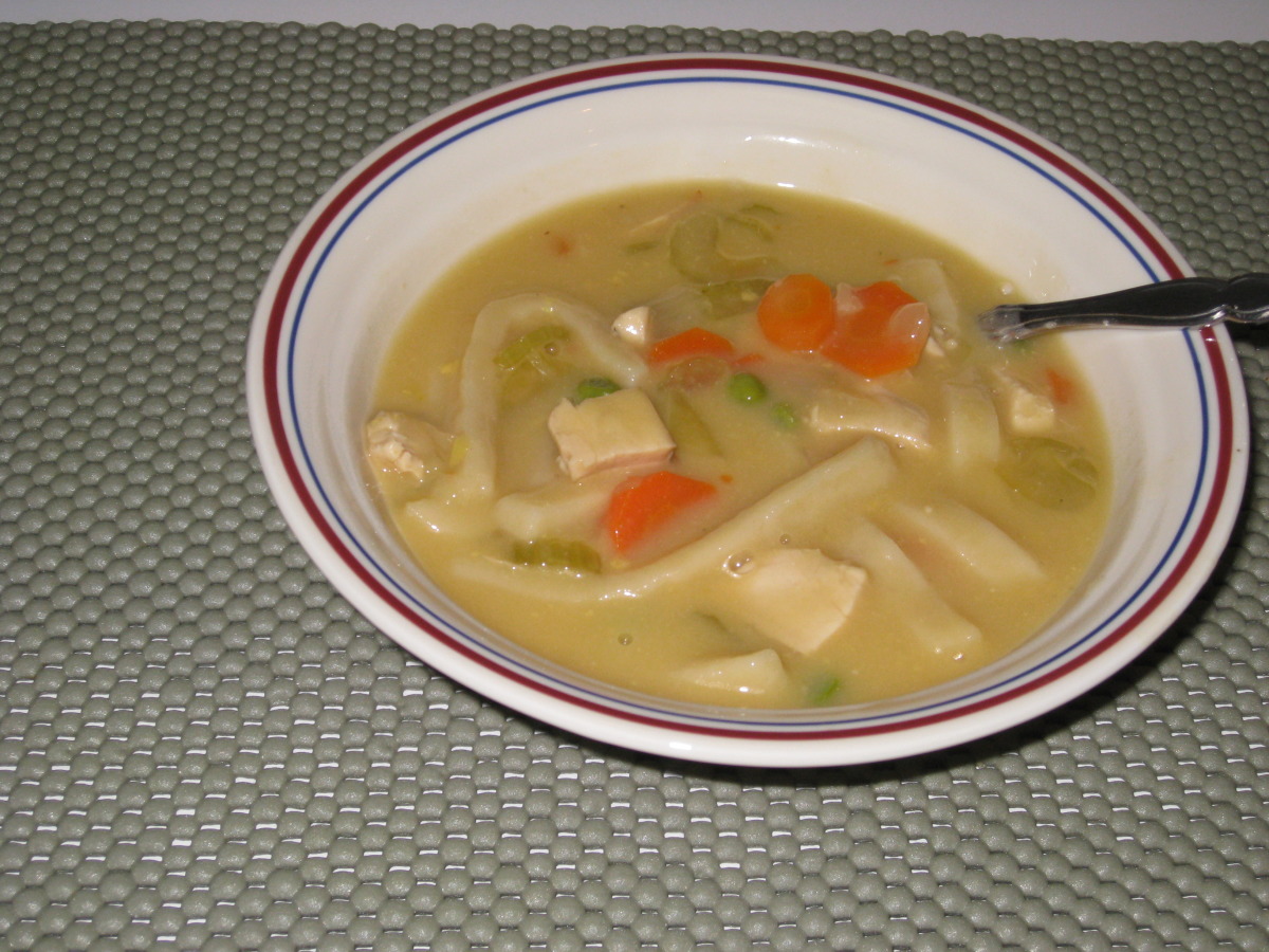 Vegan Chicken Noodle Soup - Evergreen Kitchen