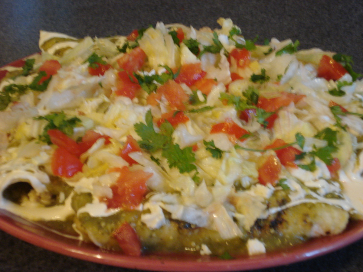 Authentic Mexican Enchiladas Verdes Recipes