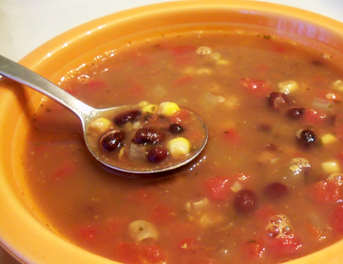 Sweet Southwestern Black Bean Soup image