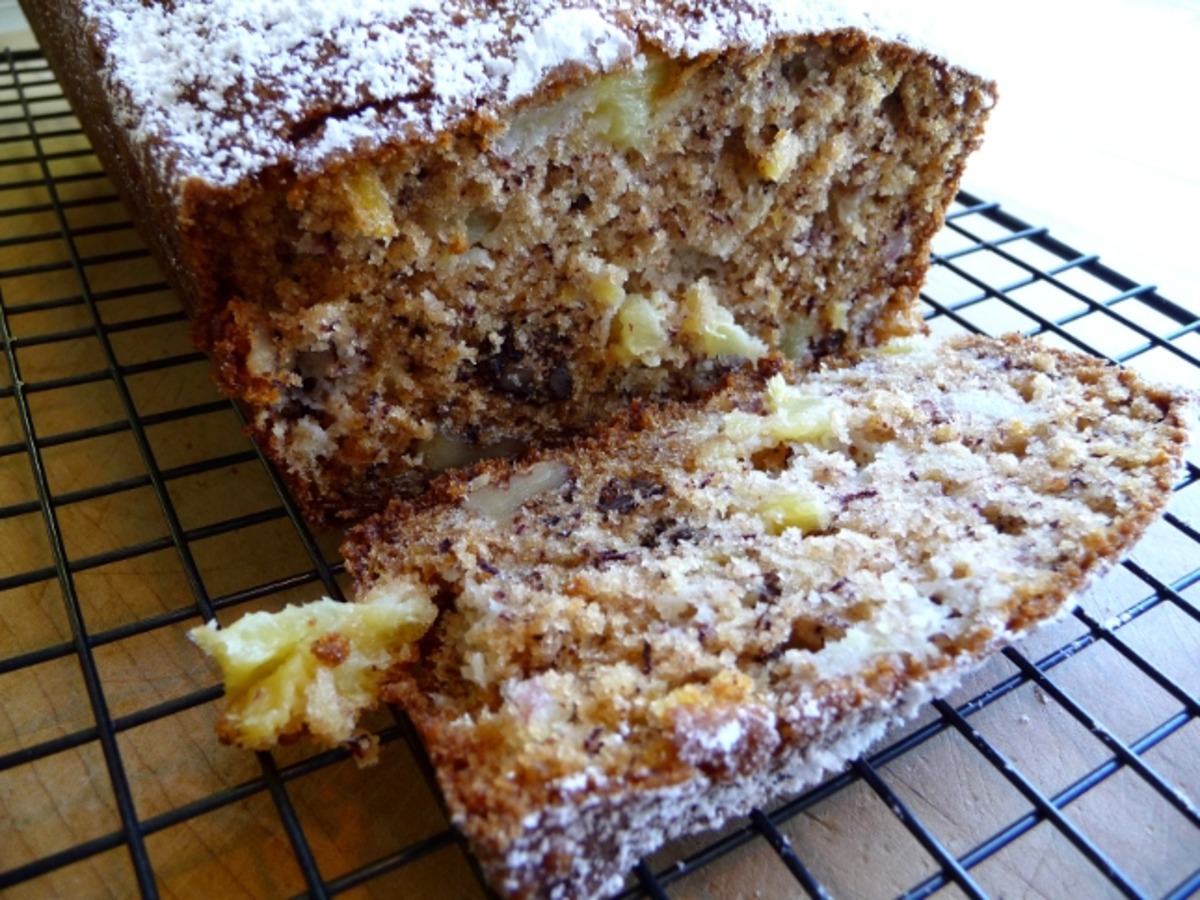 Tropical Pineapple Banana Bread-image