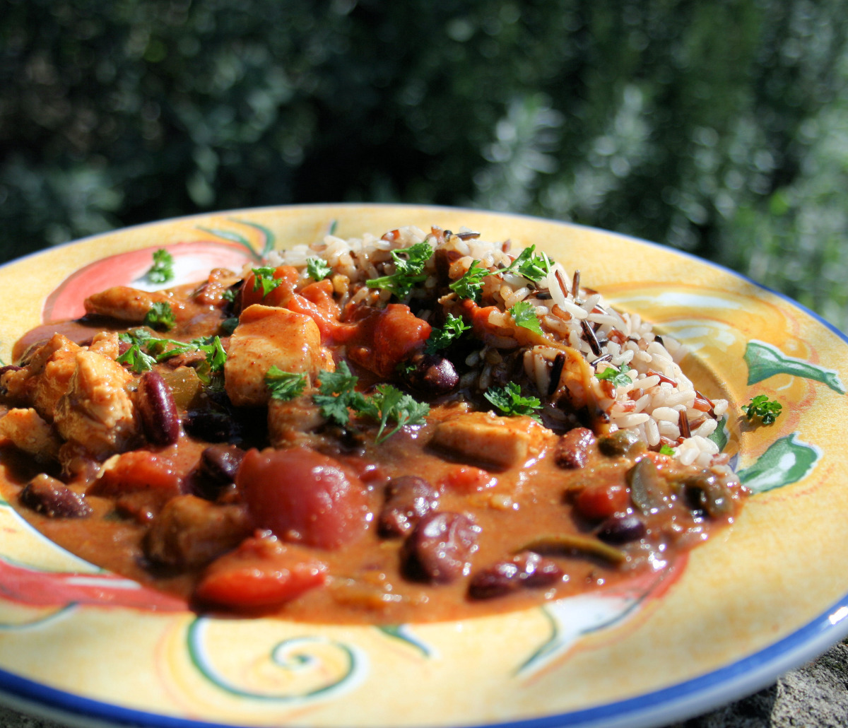 Creamy Chicken Enchilada Soup for the Crock Pot