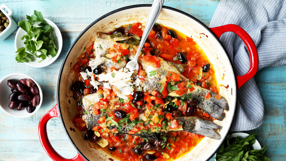 Branzino in Salsa Picante-image