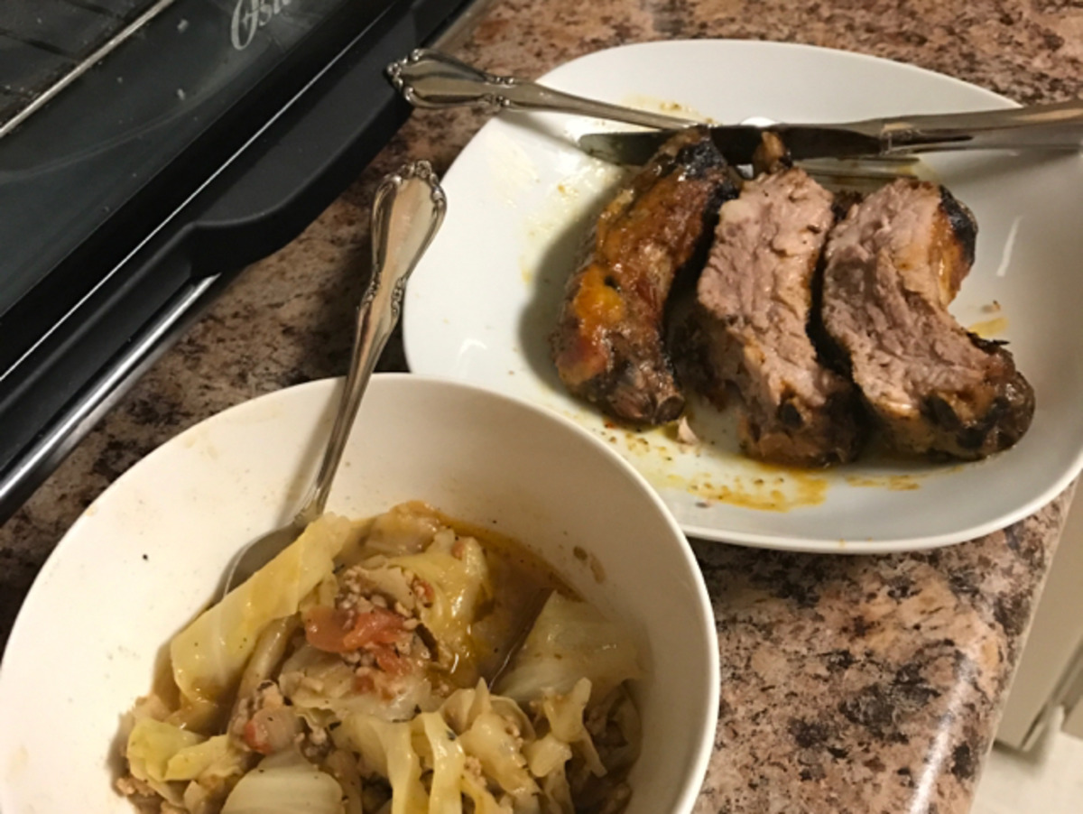 Spicy Sausage & Cabbage Soup