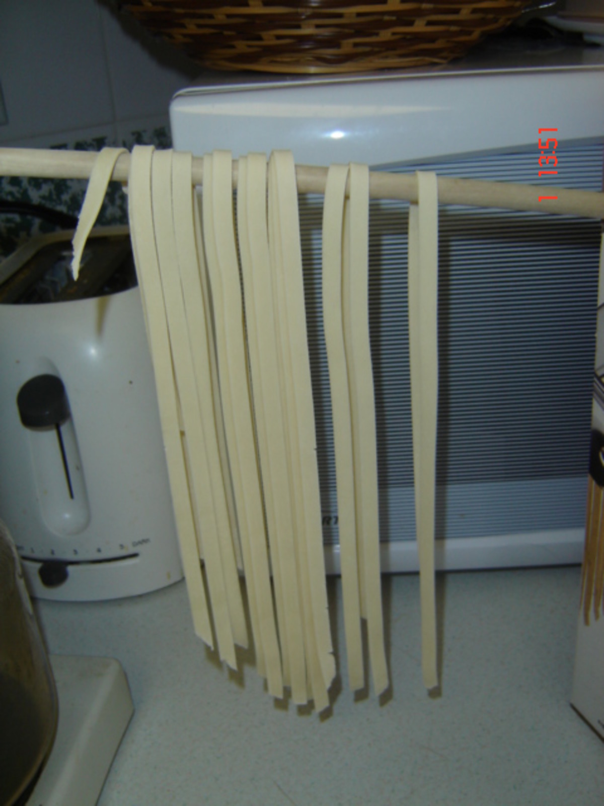 Fettuccine Using Kitchenaid Pasta Attachment-image