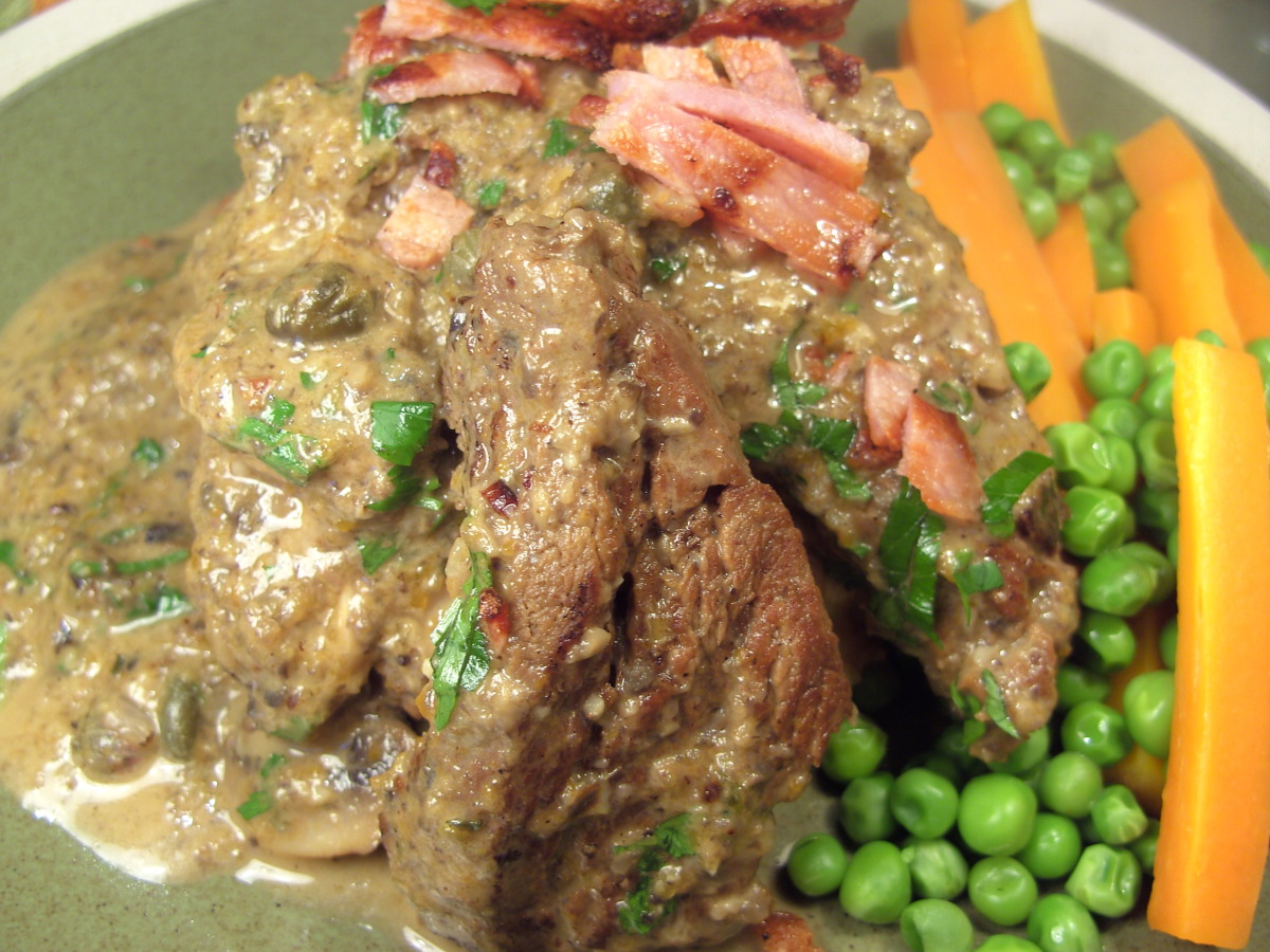 Braised Beef With Caper Sauce image