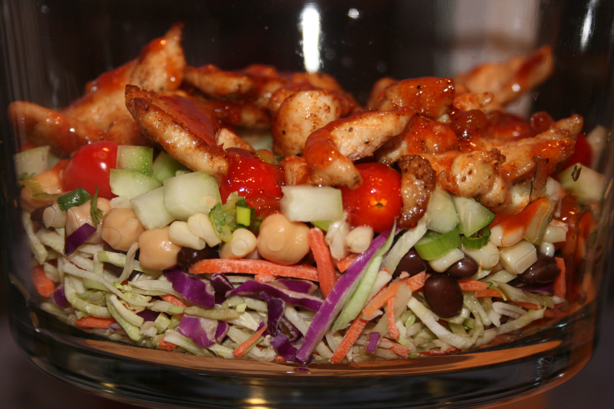 Chicken Taco Slaw Salad