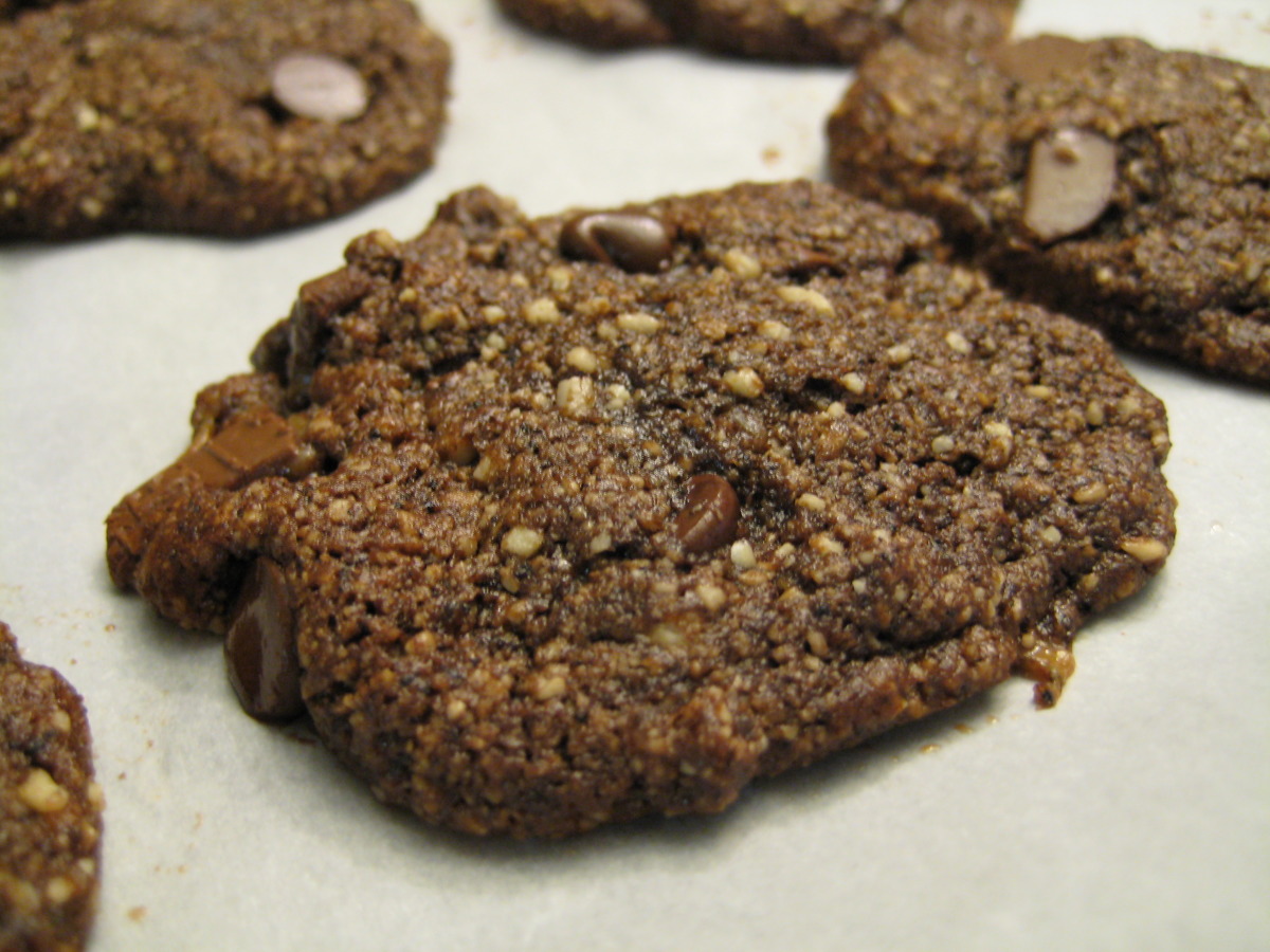 Double Chocolate Mocha Cookies (Gluten-Free and Vegan!) image