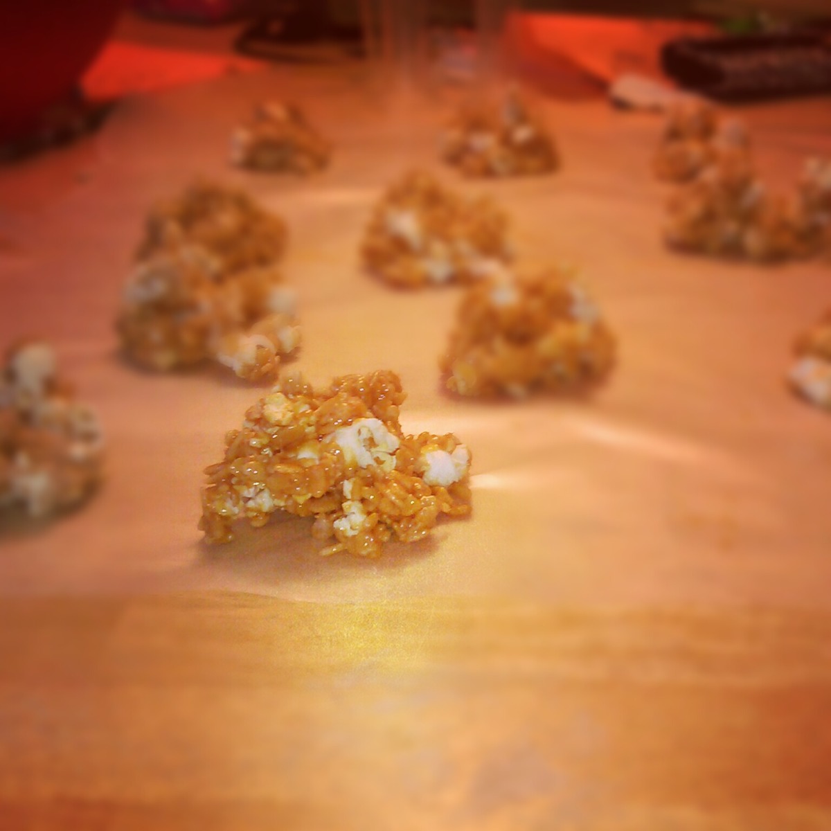 Caramel Popcorn Balls - Ashlee Marie - real fun with real food