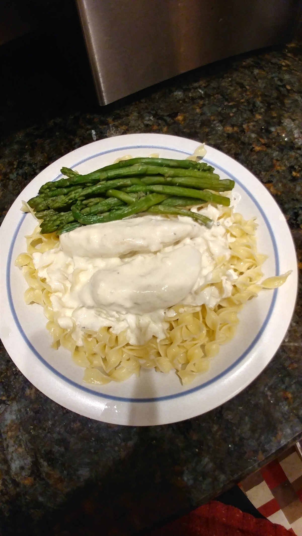 Chicken in a Light Cream Sauce Recipe