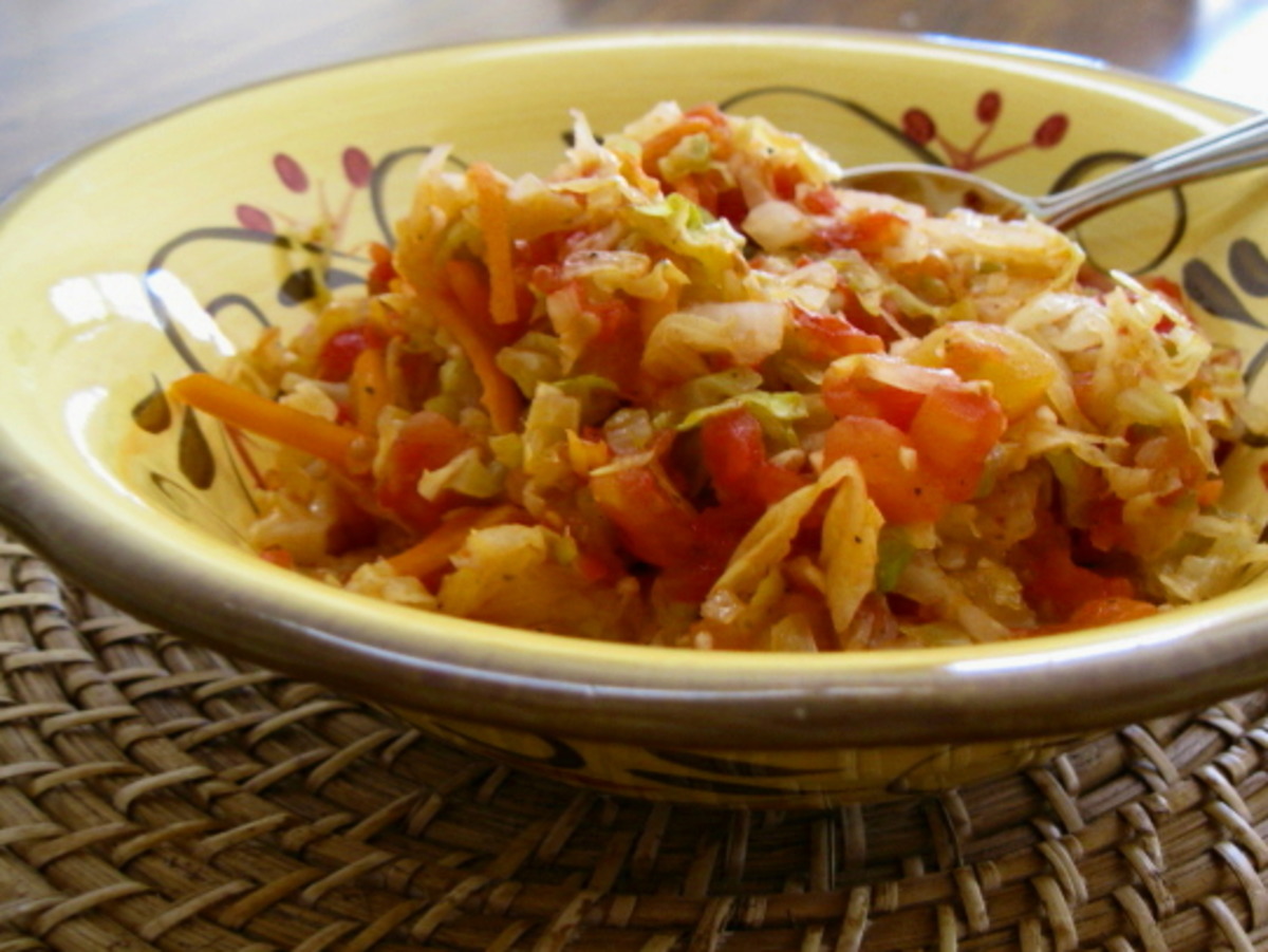 Hot and Spicy Cabbage Medley image