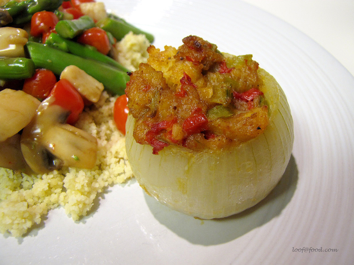 Seafood Stuffed Vidalia Onions Recipe
