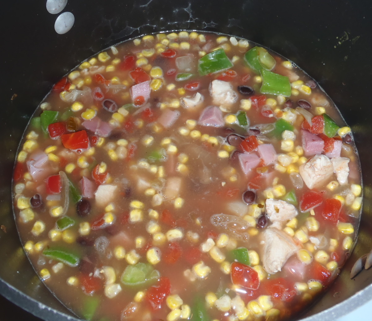 Chicken and Black Bean Soup image