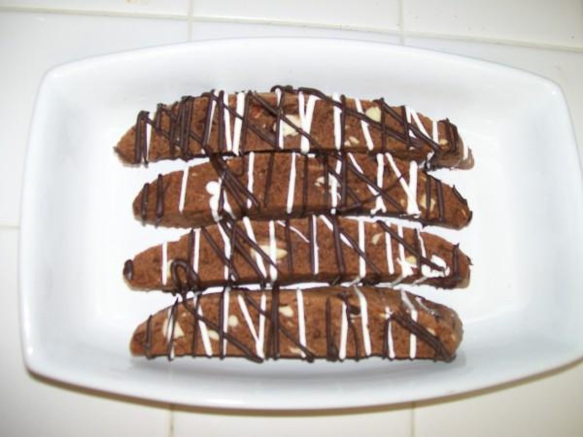 Chocolate Almond Biscotti