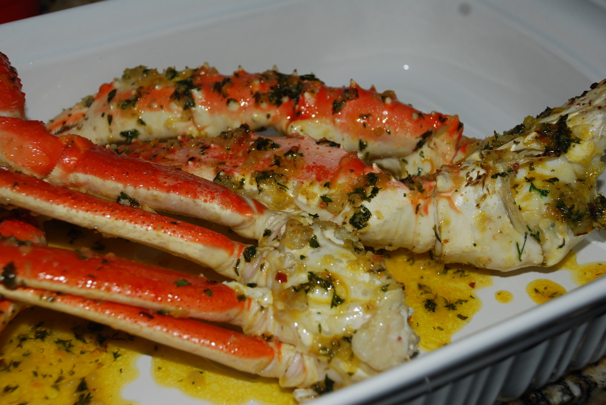 Oven-Roasted Dungeness Crab image