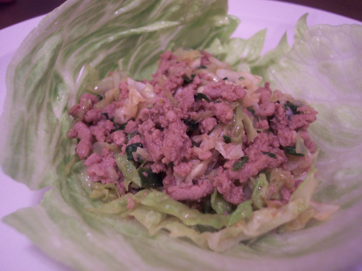 Spicy Asian Ground Turkey With Cabbage_image