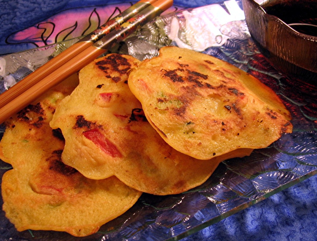 Korean Shrimp and Scallion Pancakes_image