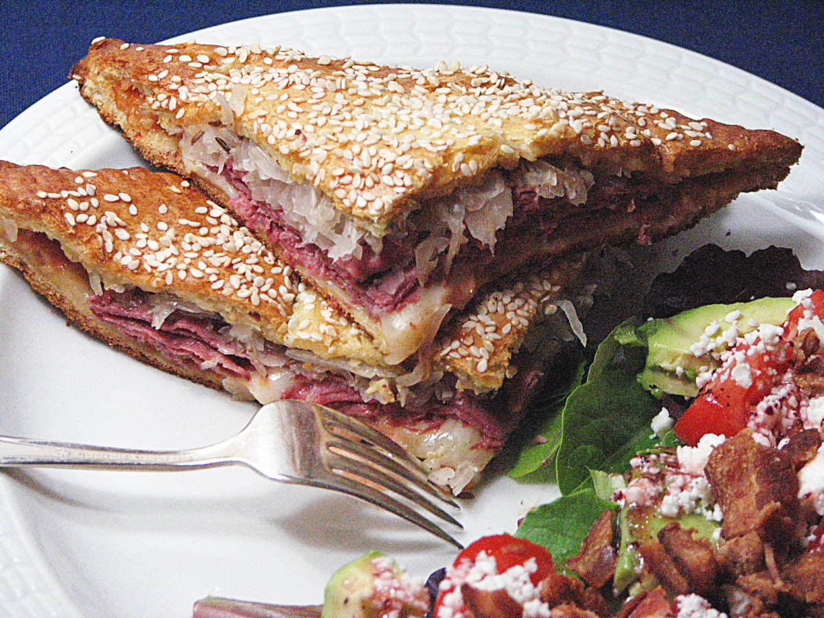 Easy Reuben Sandwich Slices