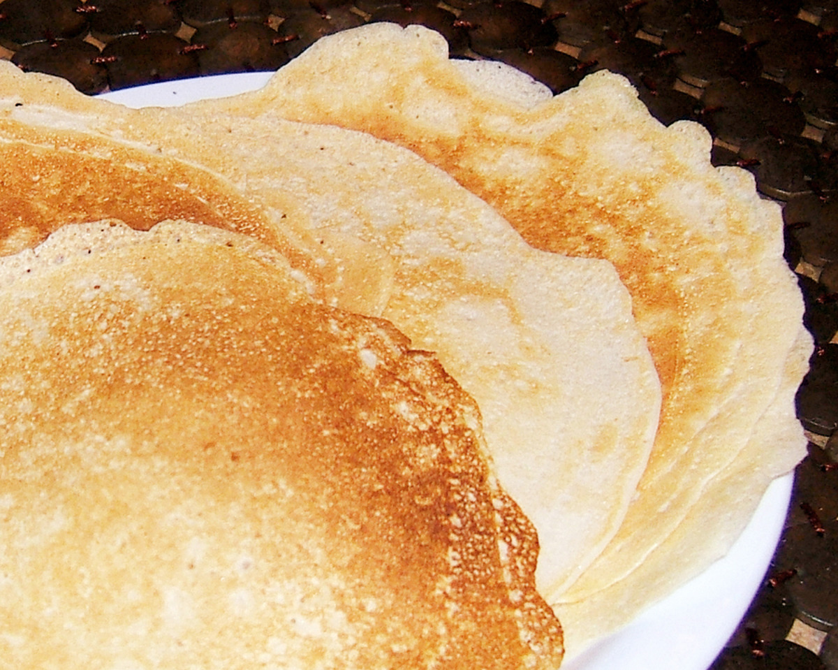 Cr&ecirc;pes (Palatschinken) (Gluten Free)
