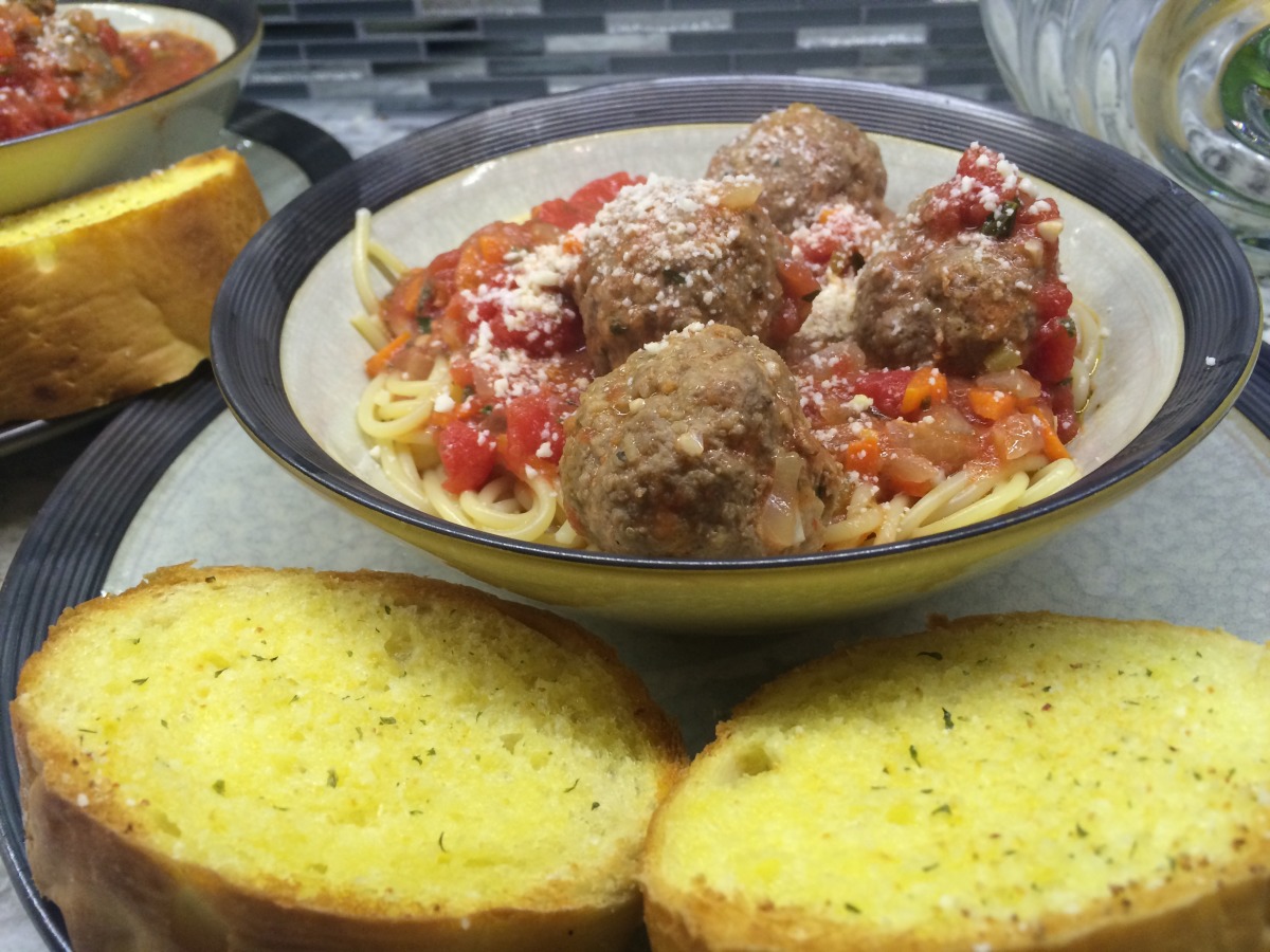 Buca Di Beppo Meatballs and Meatball Sauce-image