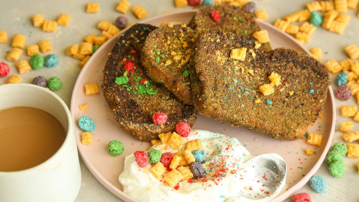 Capn Crunch-Coated French Toast