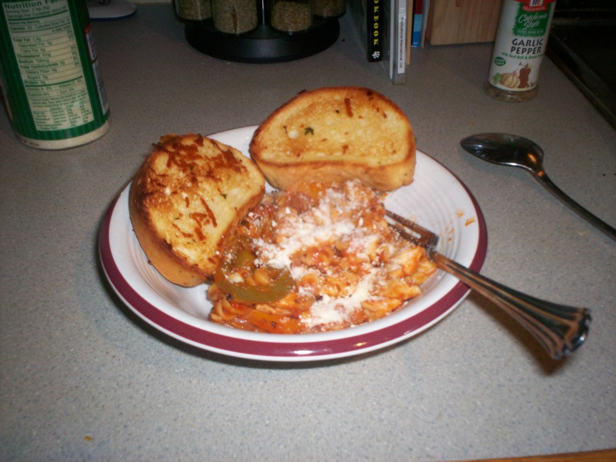Easy Chicken and Pasta Parmesan