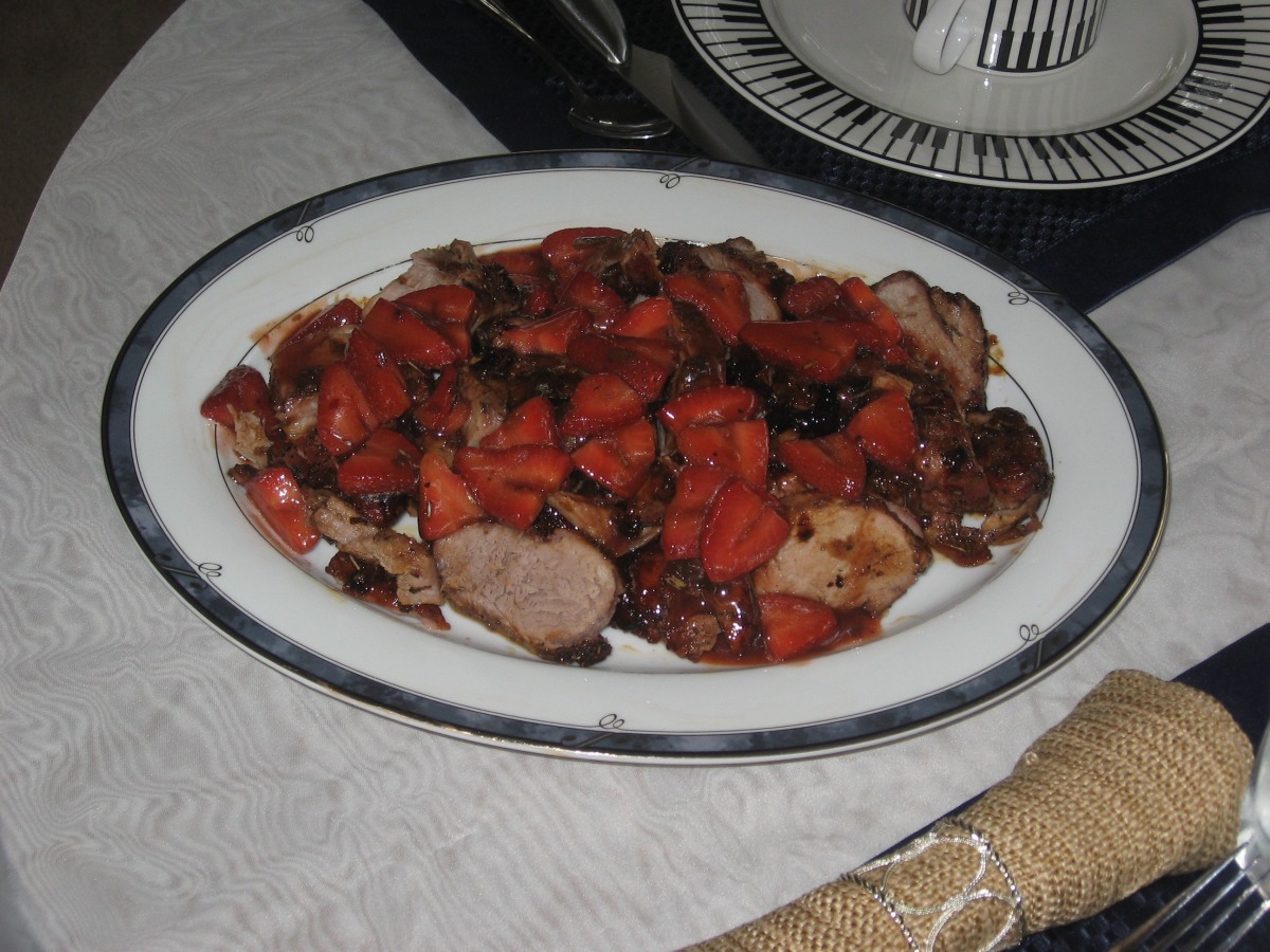 Strawberry Pork Tenderloin image