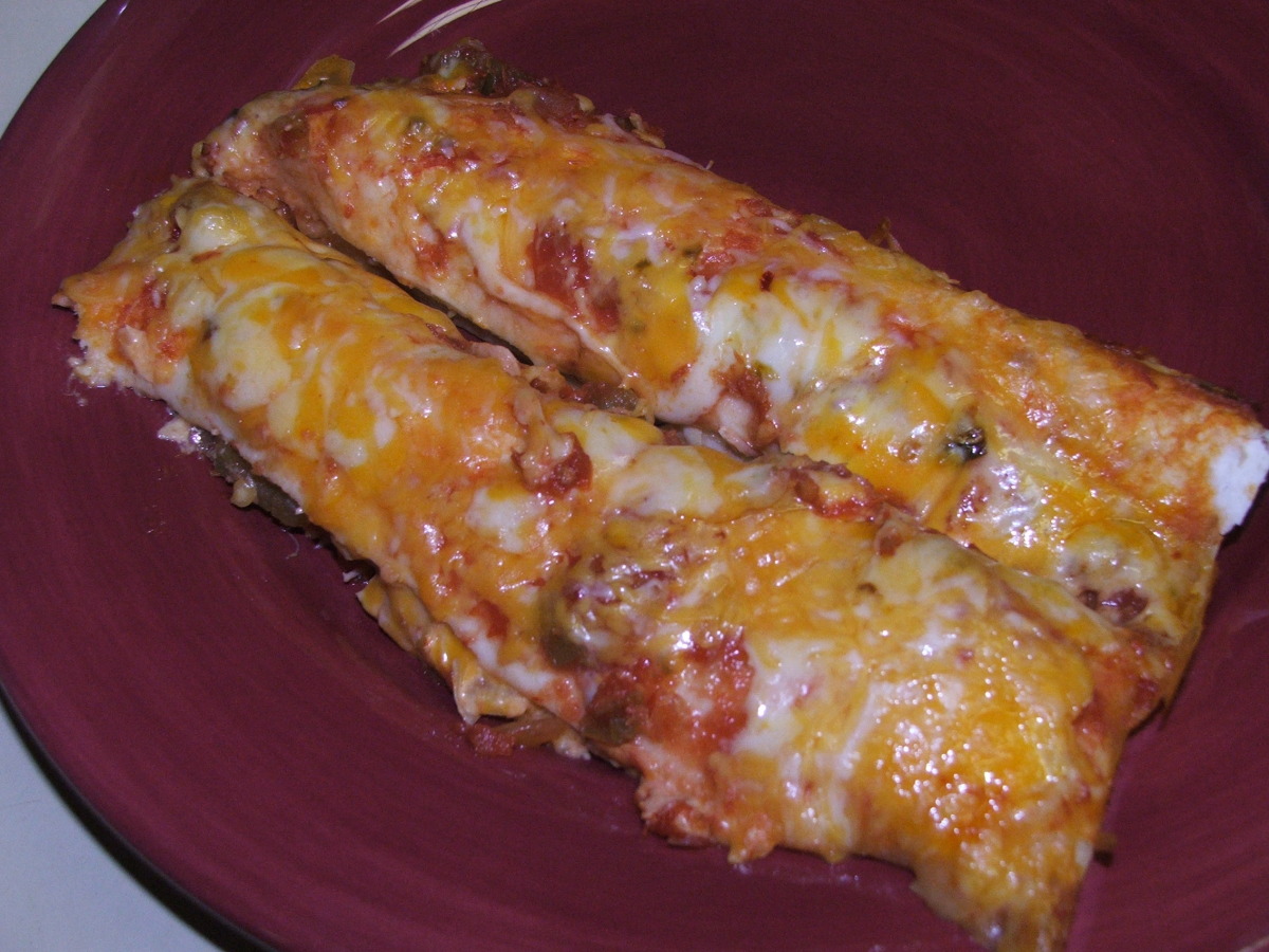 Always Delicious Chicken & Cheese Enchiladas