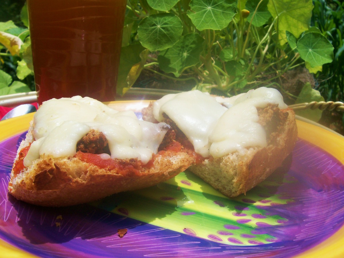 Eggplant and Mozzarella Melt